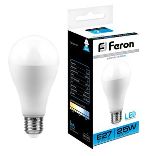 Лампа светодиодная 25W 230V E27 6400K A63 