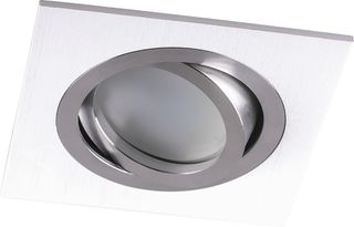 Светильник потолочный встраиваемый DL4660 MR16 G5.3, белый-хром 