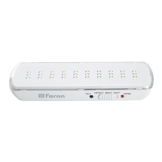 Светильник аварийный DL4370 30 LED AC/DC, белый 