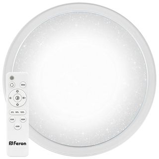 Светодиодный управляемый светильник накладной DL3020 тарелка 70W 3000К-6500K белый 