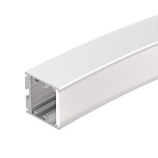 Профиль SL-ARC-3535-D1500-N90 WHITE (1180мм, дуга 1 из 4) (Алюминий)