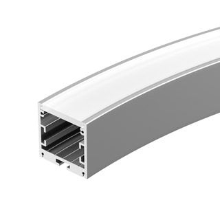 Профиль SL-ARC-3535-D800-A45 SILVER (320мм, дуга 1 из 8) (Алюминий)