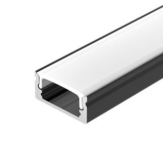 Профиль LINE-1708-2000 ANOD BLACK (Алюминий)