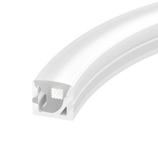 Силиконовый профиль WPH-FLEX-1616-SIDE-S11-20m WHITE (Силикон)