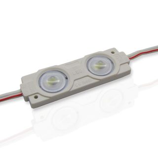 Светодиодный модуль прямоугольный 5730-2 ZB2T (1,2W, 12V, Cool White)