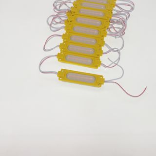 Светодиодный модуль 5730-6 MOD83 (12V, 1.5W, yellow, IP44)