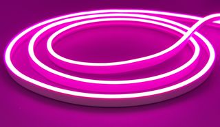Светодиодный гибкий неон DL-N 6х12 2835/15mm 120led 12V Pink 9.6W