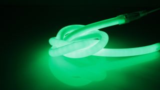 Гибкий неон круглый IDL-N D14mm/1000mm 2835 120led  220V Green 8W