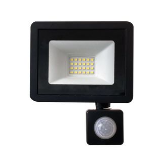 Светодиодный прожектор с выносным датчиком IP65 30W 6400K черный