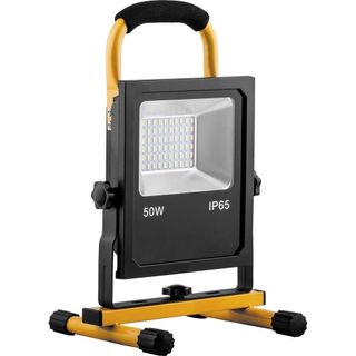 Прожектор светодиодный переносной с зарядным устройством PDL-50Вт, 220V, SMD5730, IP65, Cool White