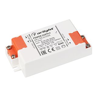 Блок питания ARJ-KE34350A (12W, 350mA, PFC) (IP20 Пластик, 5 лет)