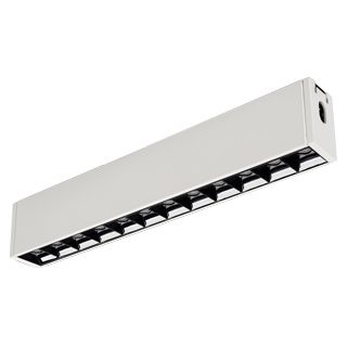 Светильник CLIP-38-LASER-S330-12W Warm3000 (WH, 36 deg, 24V) (IP40 Металл, 3 года)