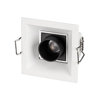Светильник MS-ORIENT-BUILT-TURN-TC-S67x67-3W Day4000 (WH-BK, 30 deg, 230V) (IP20 Металл, 5 