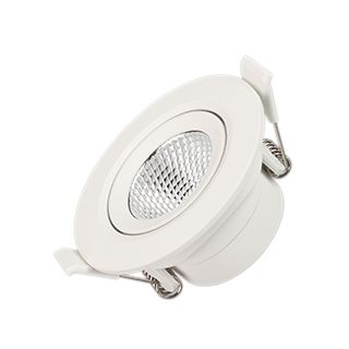 Светильник LTD-POLAR-TURN-R80-5W Day4000 (WH, 36 deg, 230V) (IP20 Пластик, 3 года)