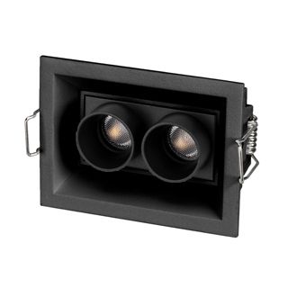 Светильник MS-ORIENT-BUILT-TURN-TC-S67x90-5W Day4000 (BK-BK, 30 deg, 230V) (IP20 Металл, 5 
