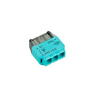 Клемма-коннектор ARL-QCT-3WS2.5-32A-BOX20 (Пластик)
