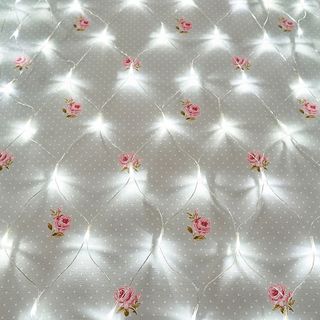 Гирлянда Сеть 1,8х1,5м, прозрачный ПВХ, 180 LED Белые
