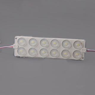 Светодиодный модуль c линзой PIX-DL-12LED (12V, 12W, 240Lm, IP65) (теплый белый 3000K)