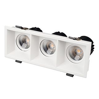 Светильник MS-FLOW-BUILT-S230x85-3x6W Day4000 (WH, 15 deg, 230V) (Arlight, IP20 Металл, 5 лет)