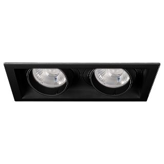 Светильник MS-VORTEX-BUILT-S250x140-2x30W Warm3000 (BK-BK, 30 deg, 230V) (Arlight, IP20 Металл, 5 ле