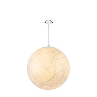 Светильник SP-SILKA-HANG-R400-12W Warm2700 (WH, 330 deg, 230V) (Arlight, IP20 Натуральный шелк, 3 го