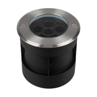 Светильник LTD-DAFNA-GROUND-R130-11W Warm3000 (SL, 20 deg, 230V) (Arlight, IP67 Металл, 5 лет)