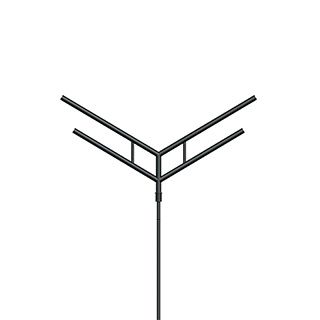 Кронштейн OXOR-SY4-3000x76-L1300 BLACK (Arlight, Сталь)
