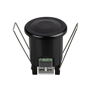 Датчик движения NAVE-PIR-BUILT-R50-400W-BK (230V, 0.6A, MINI, IP20) (Arlight, Пластик, 5 лет)