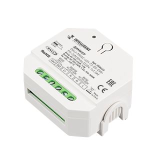 INTELLIGENT ARLIGHT Диммер DALI-TRIAC-601-72-D2-DRI-PS-DIN White (230V, 1x1.5A) (IARL, IP20 Пластик,