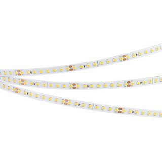 Светодиодная лента RT-A128-8mm 24V White6000 (9.6 W/m, IP20, 2835, 5m) (Arlight, высок.эфф.150 лм/Вт
