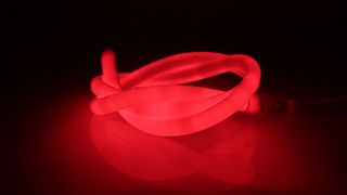 Гибкий неон круглый IDL-N D14mm/1000mm 2835 120led  220V Red 8W
