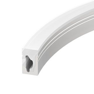 Силиконовый профиль WPH-FLEX-1018-SIDE-S10-50m WHITE (Силикон)