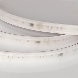 Лента герметичная DMX-PS-B70-14mm 24V RGBW-White-PX7 (17 W/m, IP67, 5060, 5m) (Arlight, CRI>90)